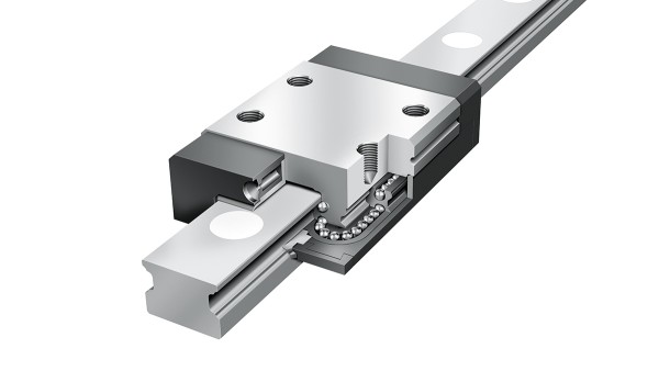 Schaeffler-lineairgeleidingen: Vierrijige miniatuurkogelomloopeenheden