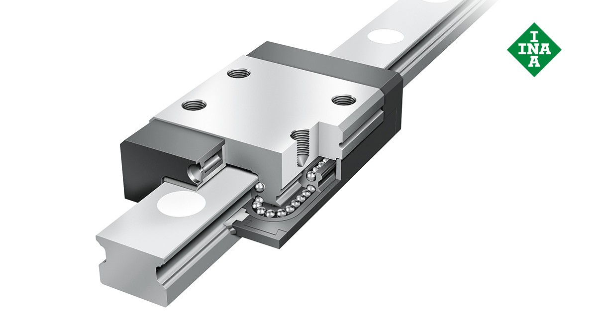 Schaeffler-lineairgeleidingen: Miniatuurkogelomloopeenheden