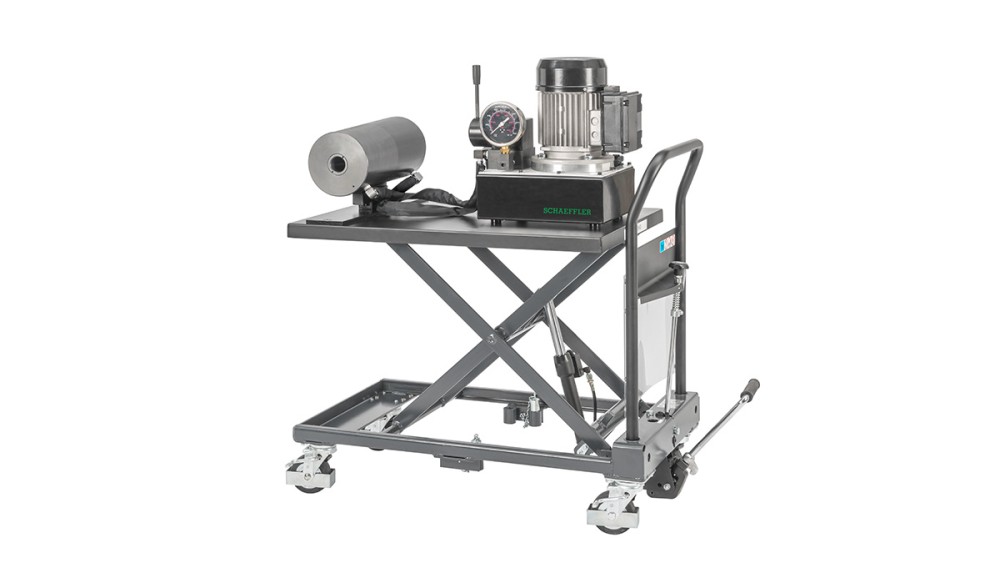 Schaeffler onderhoudsproducten: Mobiel hydraulisch apparaat