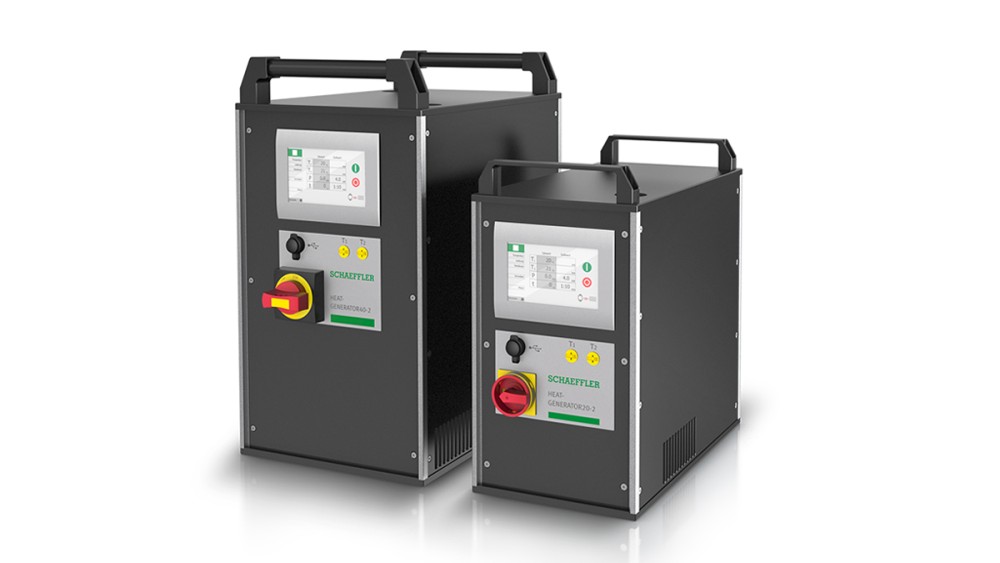 Schaeffler onderhoudsproducten: Inductie-eenheden met middenfrequentietechniek