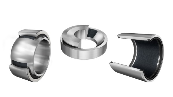 Maintenance-free plain bearings